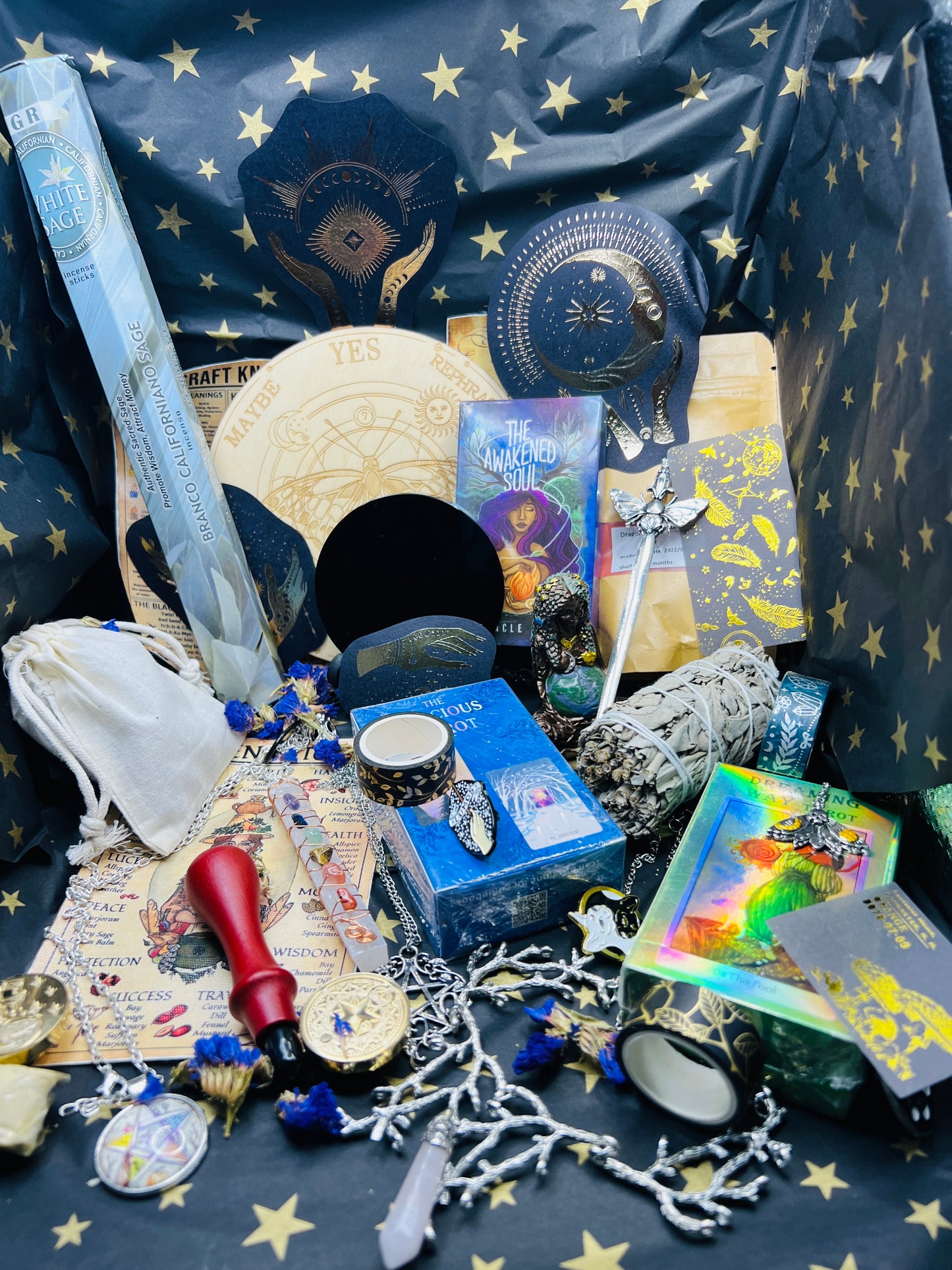 Enchanting Mystery Witchcraft Box Kit - Perfect for Beginner Witches and Intermediate Magick-Makers