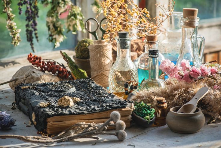 Enchanted Mystery Witchcraft Kit - Perfect for Beginner Witches with a Surprising Array of Supplies.